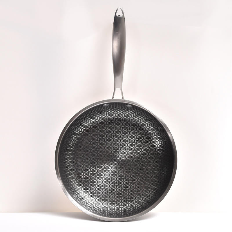 Stainless Steel Honeycomb Nonstick Frying Pan | Multi-Spec Cookware Sets- Furaha Finds Kenya