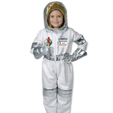Professional Children’s Astronaut Costume – Full Spaceman Cosplay Suit for Career Day and Role Play