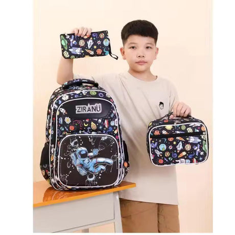 6 Wheel ZIRANYU School Wheeled Backpack