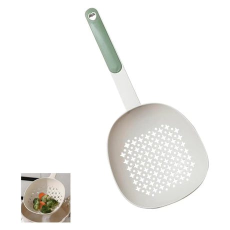 Long Handle Colander Strainer Spoon Kitchen & Dining Strainers