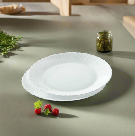 Luminarc Feston Dinner Plate 27cm Set of 6 Pcs Elegant and Durable Dining Plates- Furaha Finds Kenya