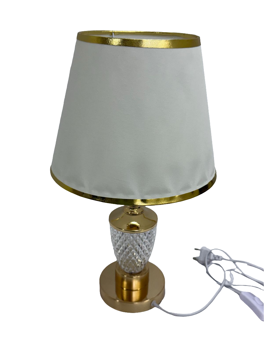 Crystal Luxury Table Lamp – Assorted Base Styles with Matching Shade