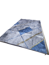 3D Carpet with Rubber Bottom Non-Slip Design 7x10 Feet
