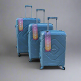 3 in 1 Luxurious Unbreakable PP Suitcase Set Durable, Lightweight & Travel Ready- Furaha Finds Kenya