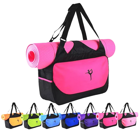 Furaha Finds Waterproof Yoga Sports Bag for Gym, Travel, and Daily Fitness Essentials
