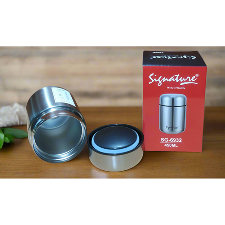 Premium Quality Signature Stainless Steel Vacuum Food Jar 450ml.- Furaha Finds Kenya