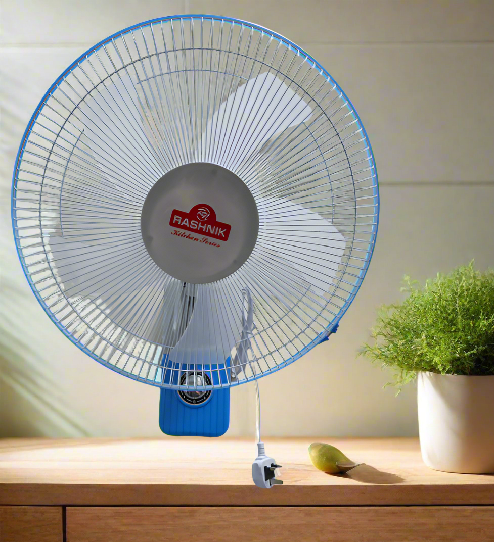 Rashnik RN-2508 Wall Mounted Fan 16 Inch Blades, Energy Efficient, Strong Airflow- Furaha Finds Kenya