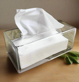 Furaha Finds Clear Acrylic Serviette Holder Modern Napkin Dispenser Stylish & Functional