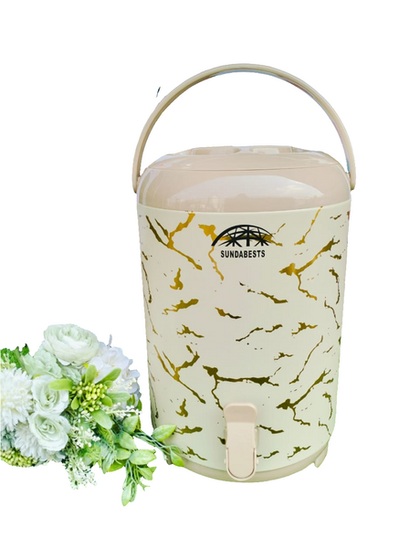 Marble Manual Tea Urn – 9.5L Capacity, Heat Retention