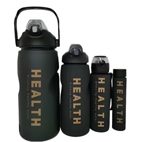 Multifunctional 4in1 Plastic Water Bottle 1600ml /800ml/300ml- Furaha Finds Kenya