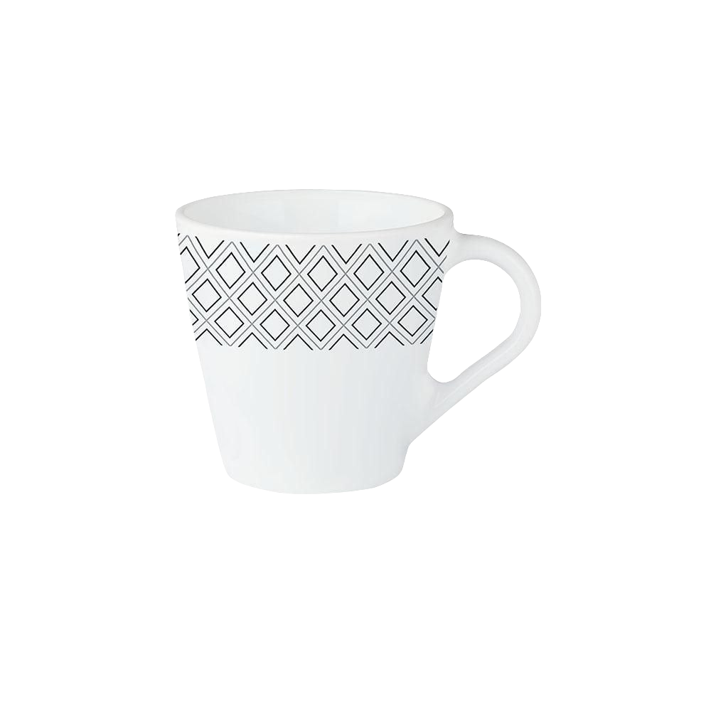 28 cl Signature Mugs (280ml) Black Grey Cone (36pcs)- Furaha Finds Kenya