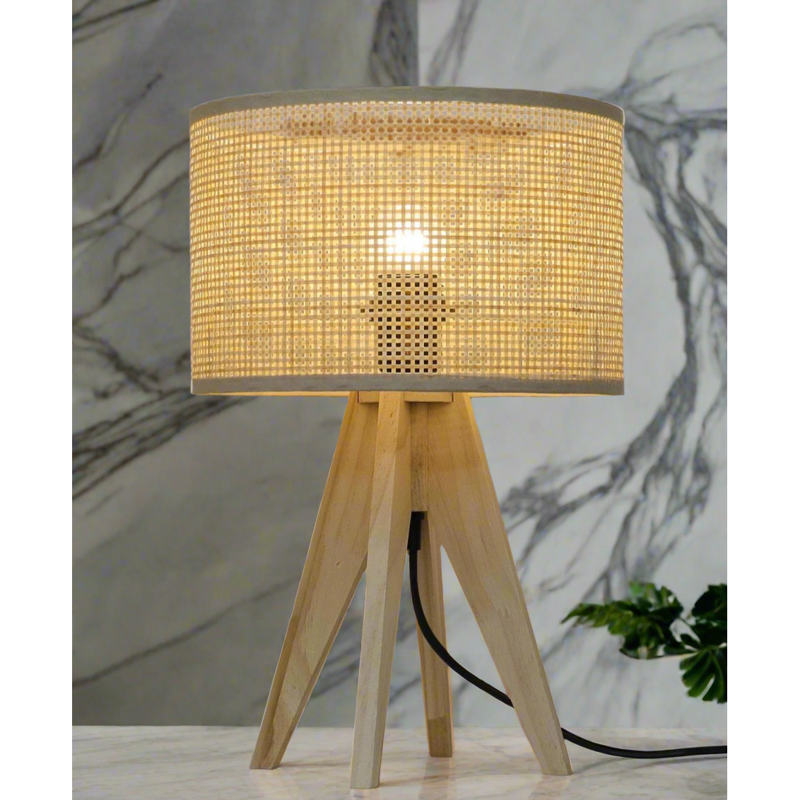 Modern Bedside Lamp 37cm x 24cm Stylish Home Lighting