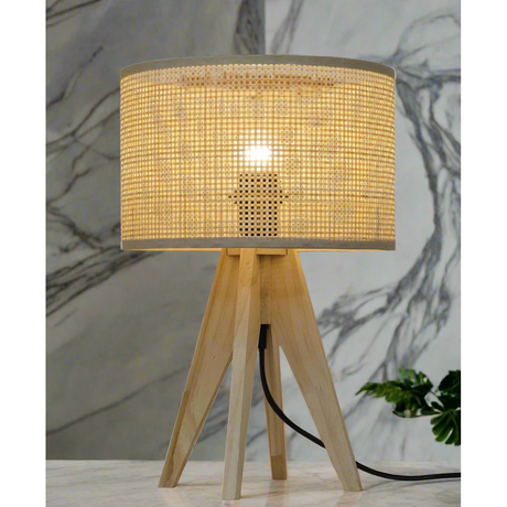 Modern Bedside Lamp 37cm x 24cm Stylish Home Lighting
