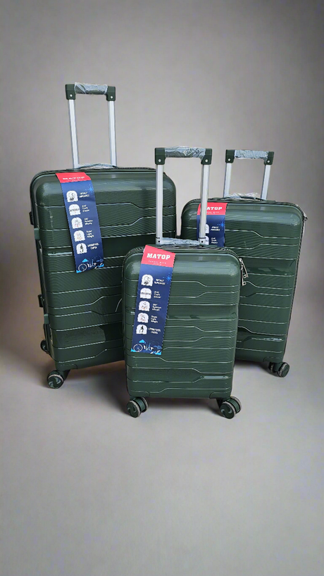 Furaha Finds 3 in 1 luxurious unbreakable PP suitcase