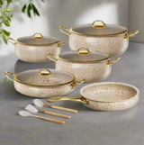 9 Piece Granite Classy Cookware Set- Furaha Finds Kenya