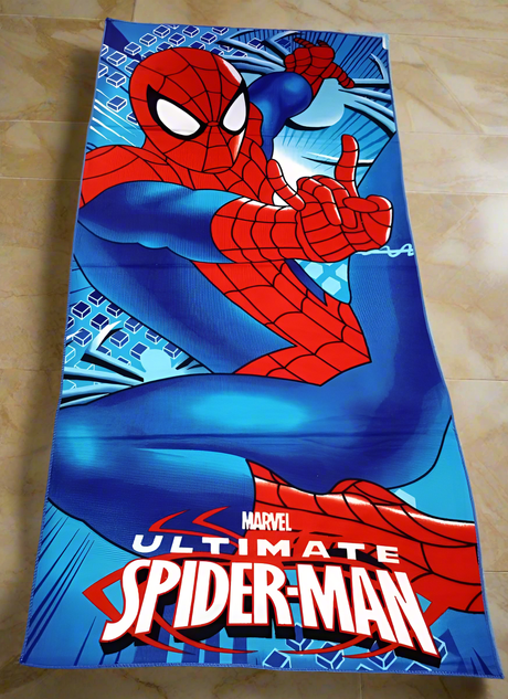 Furaha Finds cartoon themed towels soft absorbent and kid friendly perfect for bath beach and swimming pool use