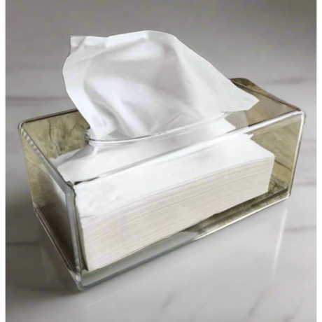 Clear Acrylic Serviette Holder Modern Napkin Dispenser Stylish & Functional- Furaha Finds Kenya