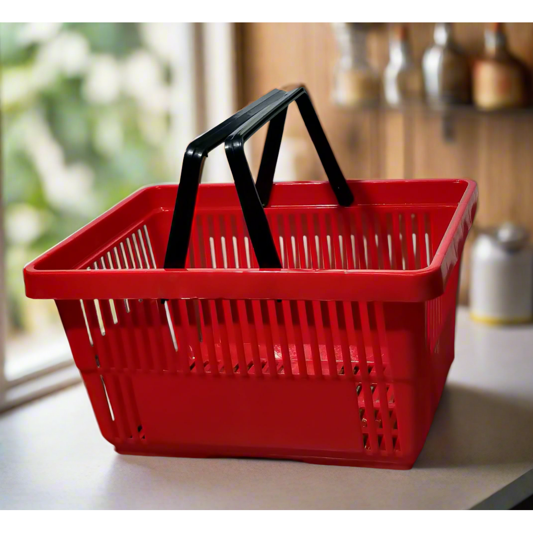 Kenpoly Plastic Supermarket Basket Multipurpose Basket