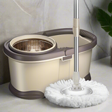 Furaha Finds Metallic Magic Spin Mop with 360° rotation for all floor types. Comes with a sturdy metallic handle and an extra mop head
