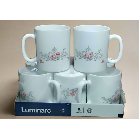 Luminarc Deco Mug Stylish Glass Mug for Hot & Cold Beverages- Furaha Finds Kenya