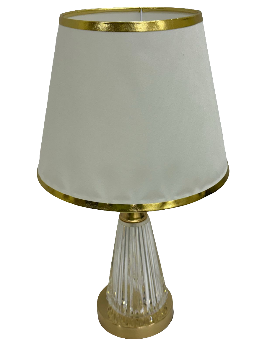 Crystal Luxury Table Lamp – Assorted Base Styles with Matching Shade