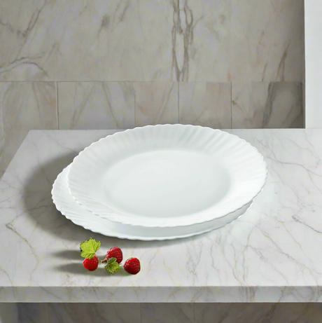 Luminarc Feston Dinner Plate 27cm Set of 6 Pcs Elegant and Durable Dining Plates- Furaha Finds Kenya
