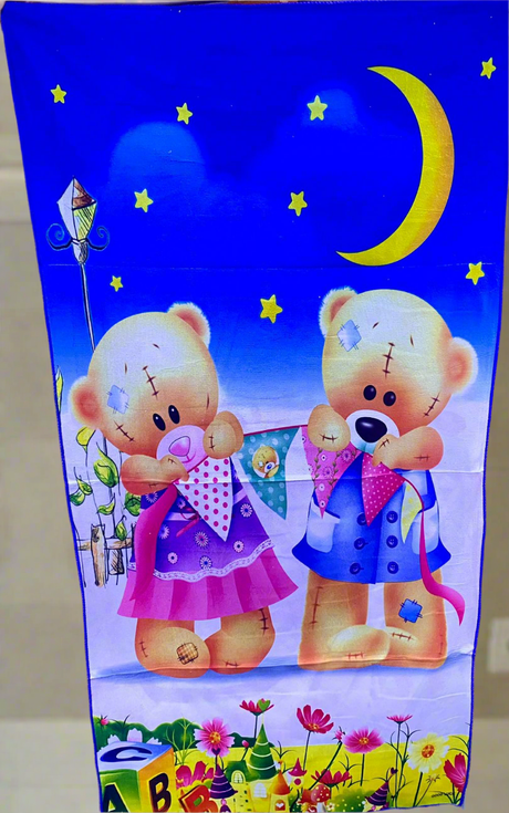 Furaha Finds cartoon themed towels soft absorbent and kid friendly perfect for bath beach and swimming pool use
