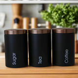3 in 1 Airtight Storage Canisters Durable & Stylish Kitchen Organizers- Furaha Finds Kenya