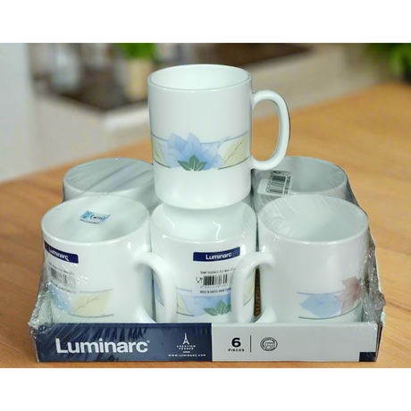 Luminarc Deco Mug Stylish Glass Mug for Hot & Cold Beverages- Furaha Finds Kenya