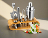 12 Piece Bar Tool Set with Stand Premium Bartending Essentials- Furaha Finds Kenya