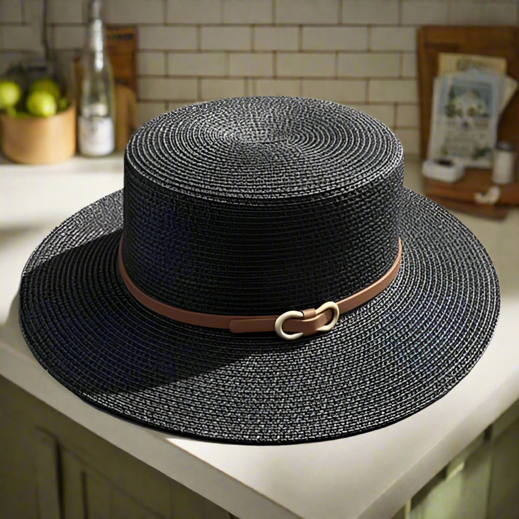 Furaha Finds Fancy Woven Summer Hats Stylish and breathable sun hats for men and women,perfect for beach outings, vacations,and casual summer wear.