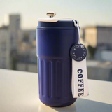 High End Intelligent Temperature Coffee Mug 460ml Stainless Steel Thermos with Rope Water Bottle