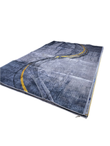 3D Carpet with Rubber Bottom Non-Slip Design 7x10 Feet