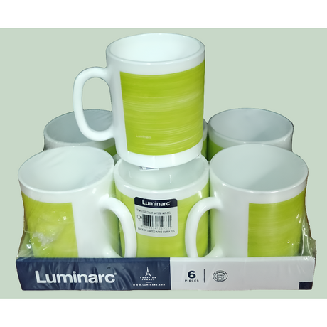 Luminarc Deco Mug Stylish Glass Mug for Hot & Cold Beverages- Furaha Finds Kenya
