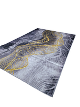 3D Carpet with Rubber Bottom Non-Slip Design 7x10 Feet