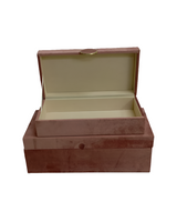 Furaha Finds 2 in 1 Decor Storage Box  Minimalist Multi Purpose Organizer