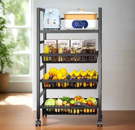 4 Tier Heavy Duty Storage Shelf Organizer- Furaha Finds Kenya