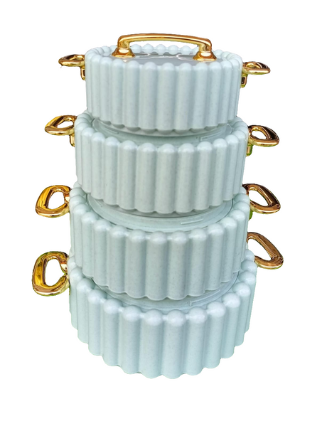 4pcs Luxurious Insulated Hotpot Set 1L,1.5L,2.5L and3L, Keeps Food Hot & Fresh for 6 Hours- Furaha Finds Kenya