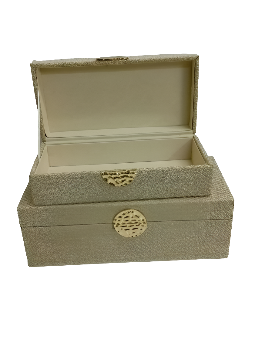 Furaha Finds 2 in 1 Decor Storage Box  Minimalist Multi Purpose Organizer