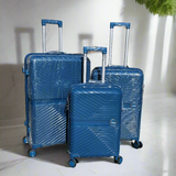 3 in 1 Luxurious Unbreakable PP Suitcase Set Travel with Class