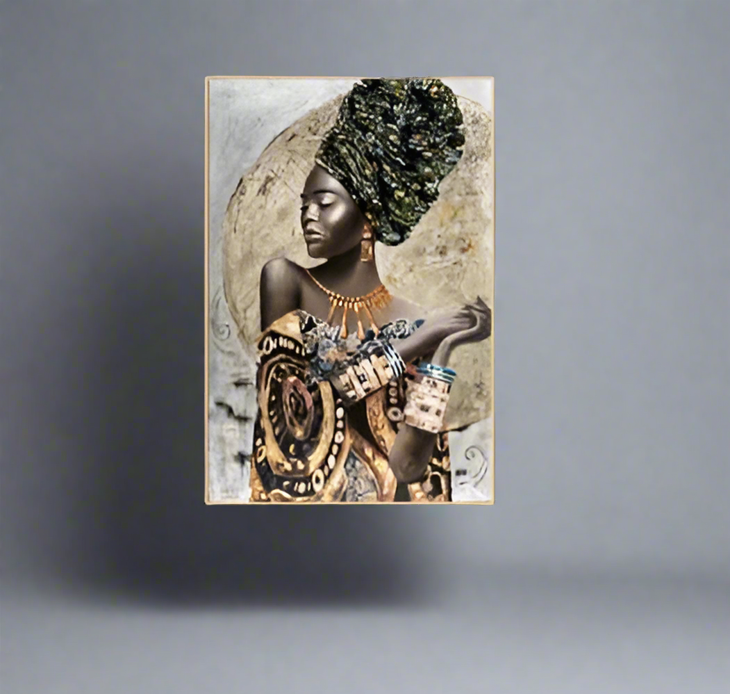 Furaha Finds Minimalist Wall Art 60x90 cm high quality canvas print with wooden frame, modern home decor artwork for living rooms, bedrooms,and offices.