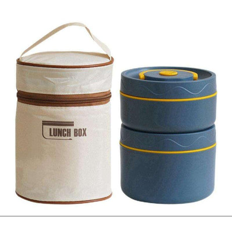 3 in 1 Insulated Lunch Set | 2 Lunch Boxes & Bag for Students & Adults- Furaha Finds Kenya