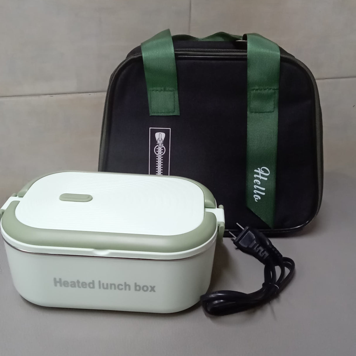 Electric Lunch Box with 1200ml Capacity and Matching Insulated Lunch Bag