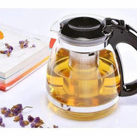 High Borosilicate Glass Infuser Kettle – 1500ml Heat Resistant Tea and Beverage Pot household Teapots