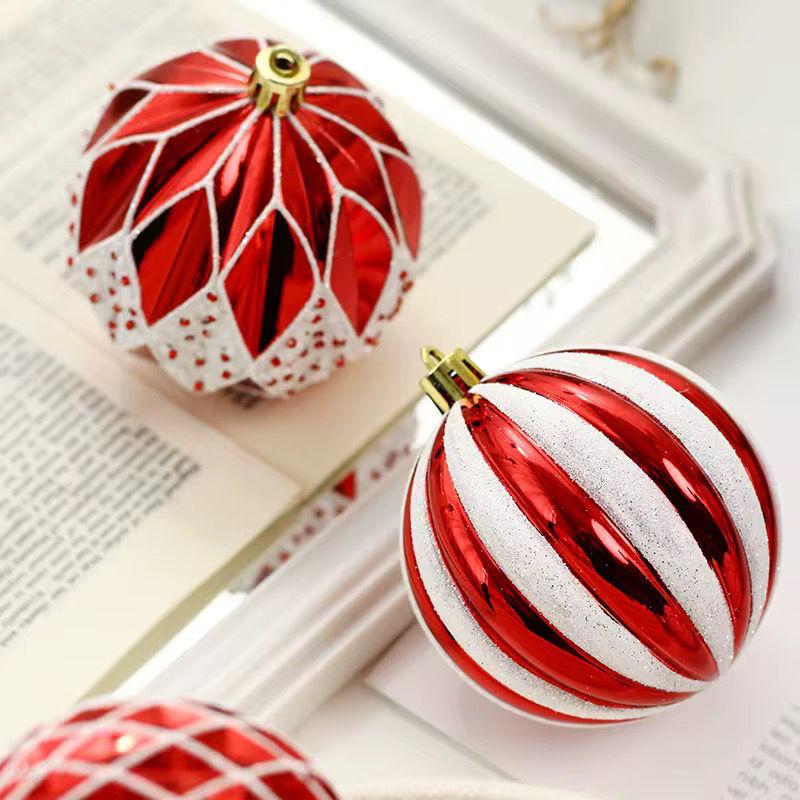 16 pcs Set Christmas Ball - 8cm