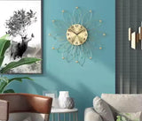 Luxury Wall Clock with Quartz Movement and Silent Operation for Home Décor