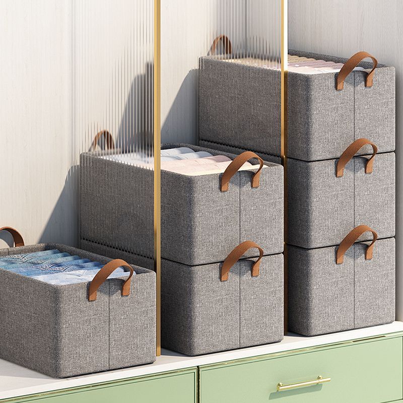 Foldable Multipurpose Hard Fabric Closet Organizer 50cm x 35cm x 24cm- Furaha Finds Kenya