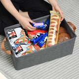 Collapsible Hard Fabric Closet Organizer