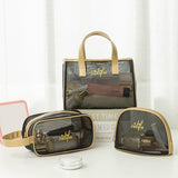 3pcs Makeup Organizer Storage Pouch Toiletry Wash Bag Set for Travel