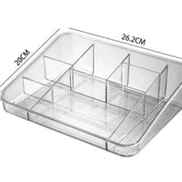 Acrylic Make Up & Cosmetic Storage Tray Organizer Beauty & Cosmetic Storage Household Storage Containers